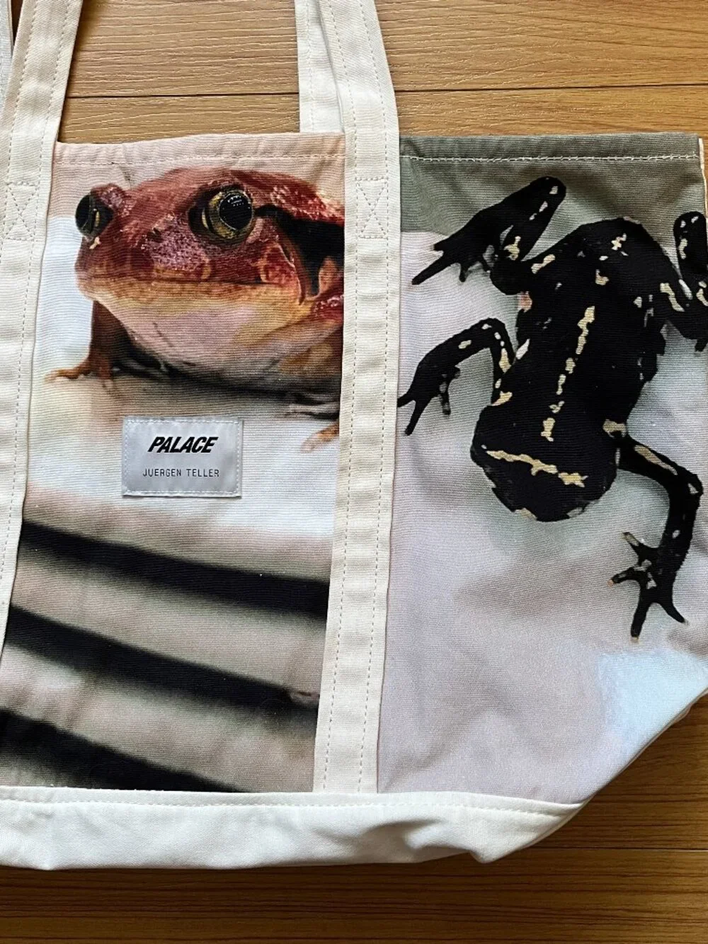 Palace Skateboards Juergen Teller Frog Tote Bag SS21